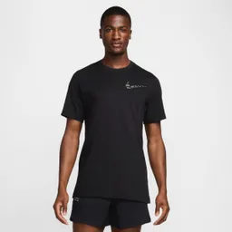 Nike Camiseta Df Tee Run División FA24 Negro L FZ8056-010