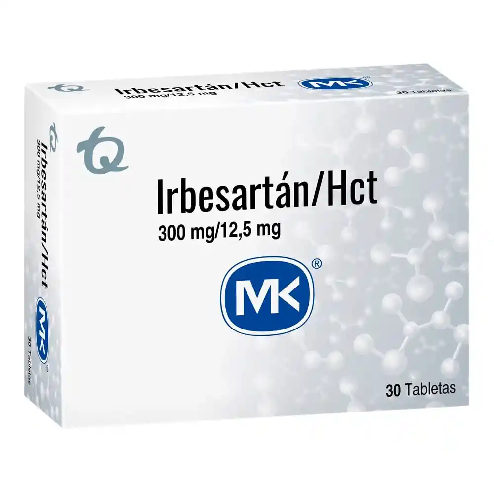 Irbesartan/Hct Mk 300/ 12.5 mg