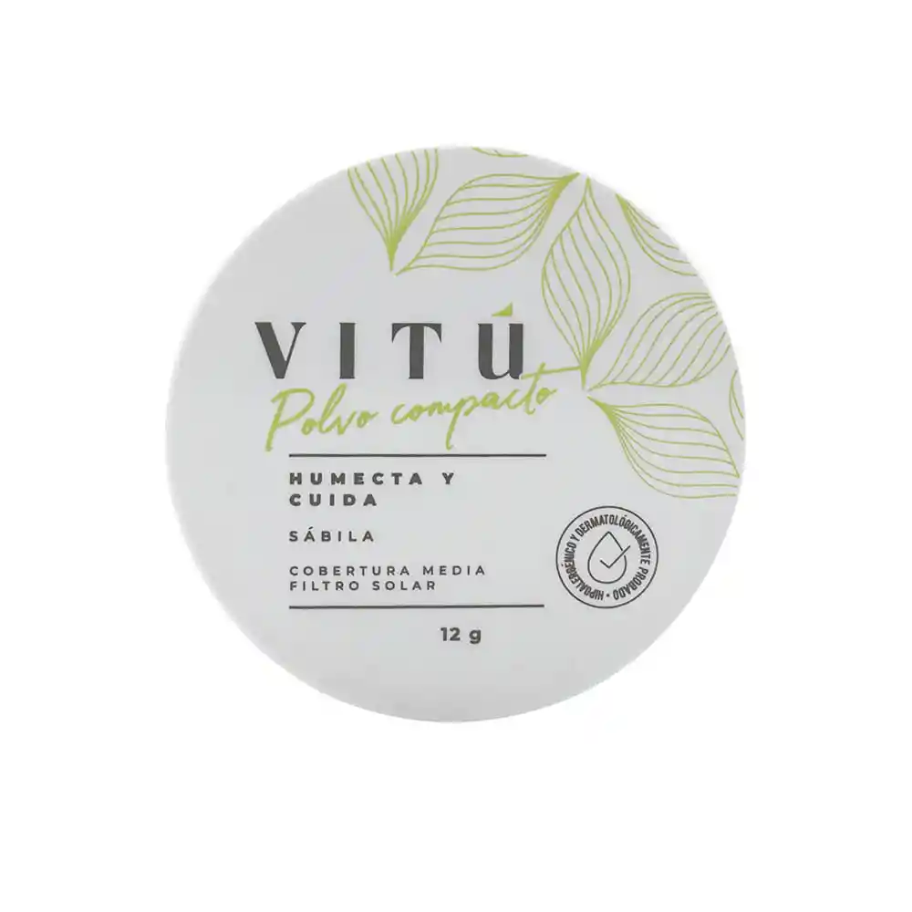 Polvo Vitú Compacto Sábila