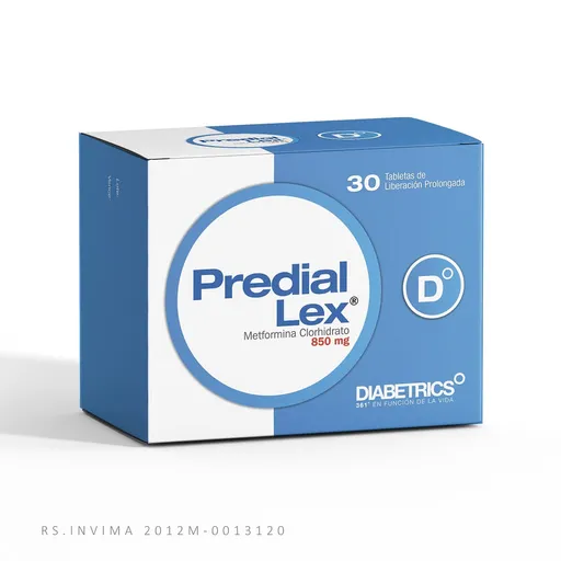 Predial Lex Diabetrics Healthcare 850 Mg 30 Tbs Pae