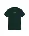 Camiseta Tech Verde Galloway Ultraoscuro XS Chevignon