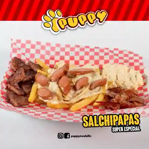 Salchipapa Especial