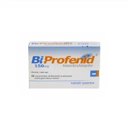 Bi Profenid Sanofi Aventis 150 Mg 10 Comprimidos 3 +