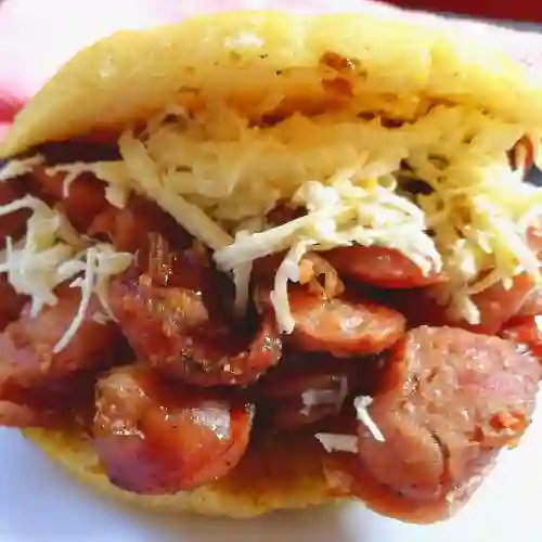 Arepa Chorizo Criollo