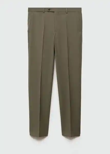 Pantalón Turín Verde Pastel Talla 38 Hombre Mango