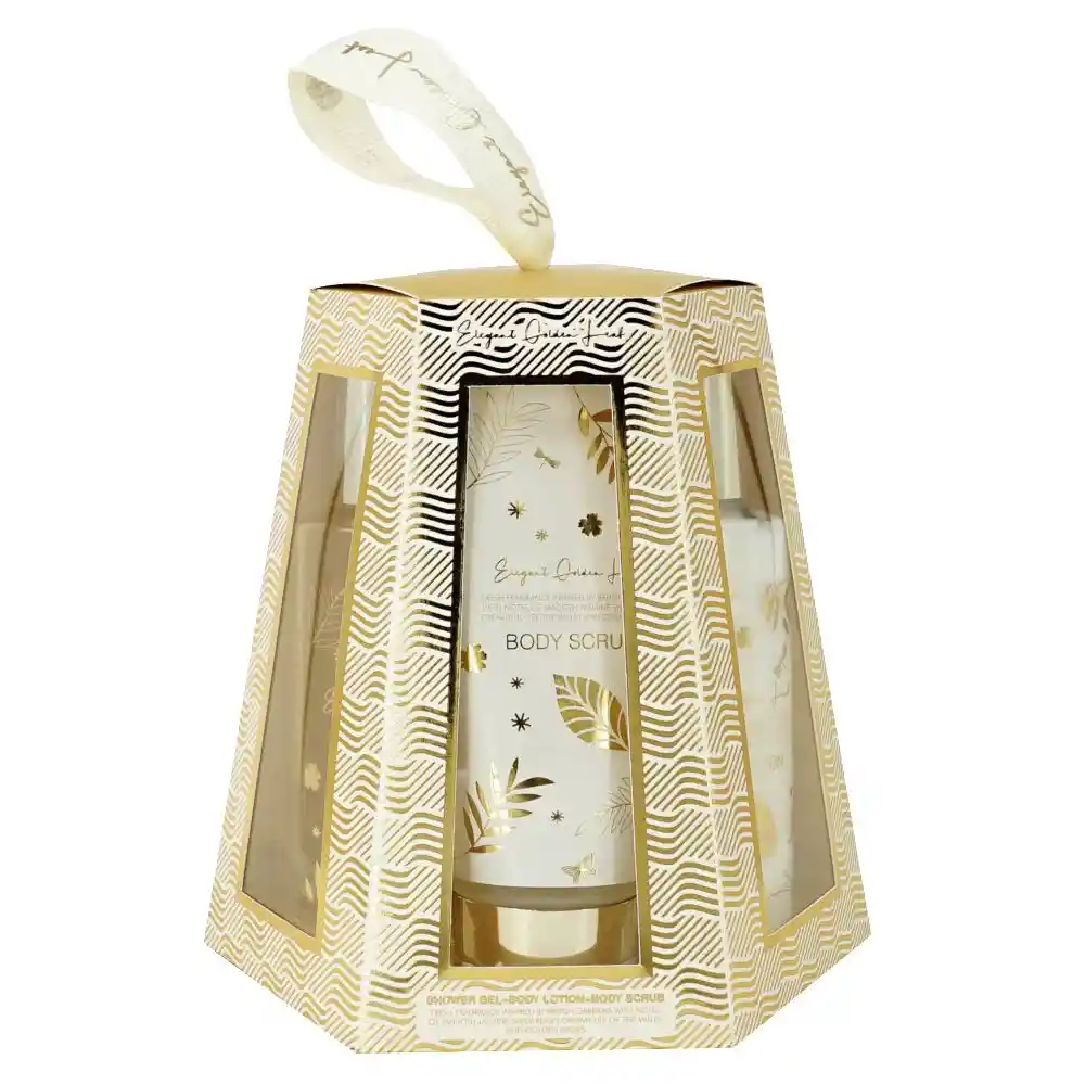 Estuche Elegant Gel Crema Exfoli Spa Luxury Marca Exclusiva