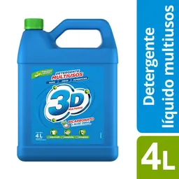 3D Detergente Líquido Multiusos Bicarbonato & Aloe Vera