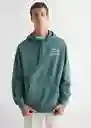 Buzo Sudadera York Verde Talla 19 Teen Niños Mango