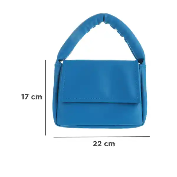 Bolso de Moda Colores Vibrantes Azul Miniso