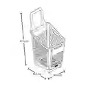 Cesta Transportadora Color Azul 65 L Rimax