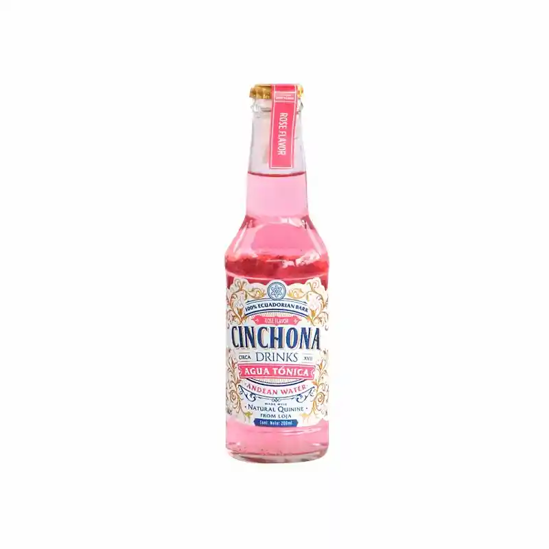 Cinchona Agua Tónica Sabor a Rosas