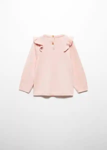 Jersey Mina Rosa Pastel Talla 70 Niña Mango