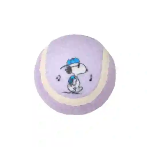 Pelota Para Mascotas Serie Snoopy Colorful Morado Miniso