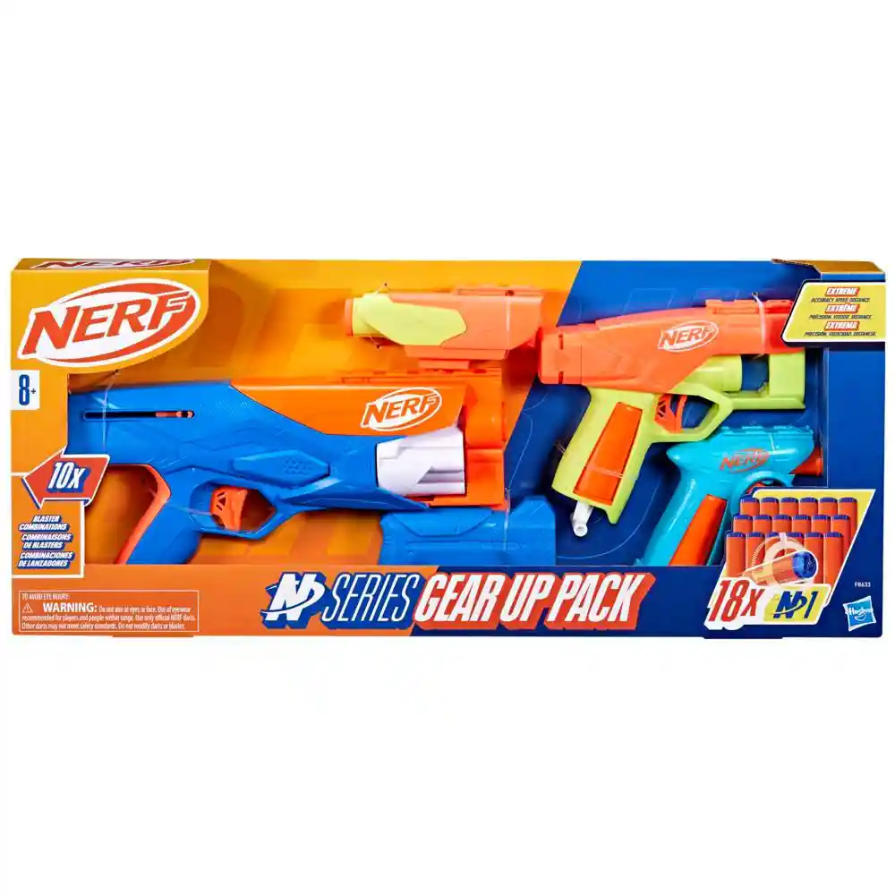 Nerf Lanzador n Series Gear up