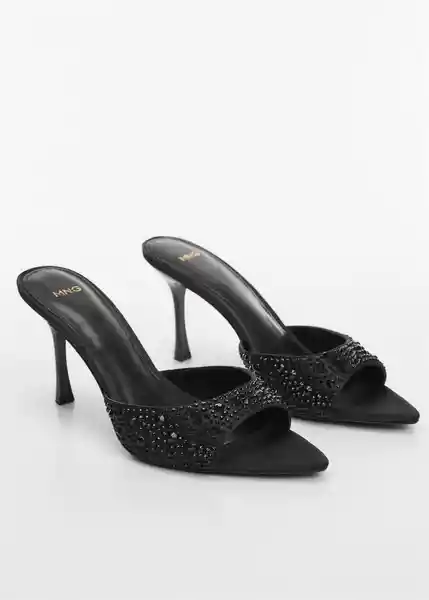 Sandalias Pepyf-A Mujer Negro Talla 42 Mango