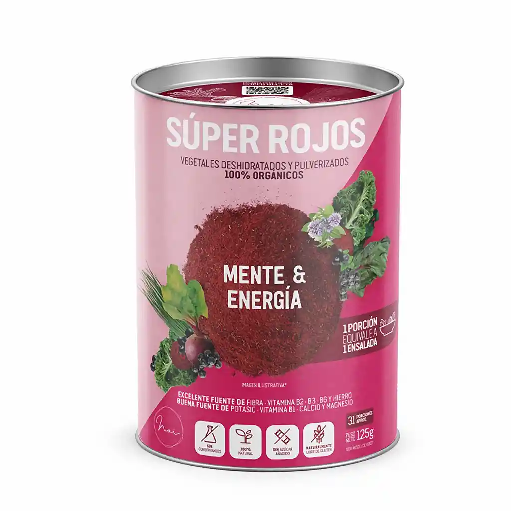 Super Noi Organicos Suplemento Rojos
