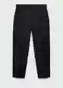 Pantalón Boston Negro Talla 40 Hombre Mango