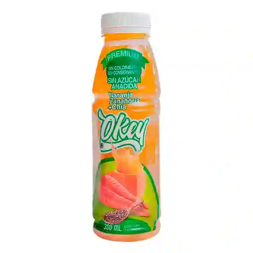 Okey Bebida Naranja Zanahoria y Chía
