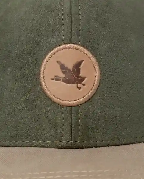 Gorra Suede Colorblock Verde Selvoso Ultraoscuro M Chevignon