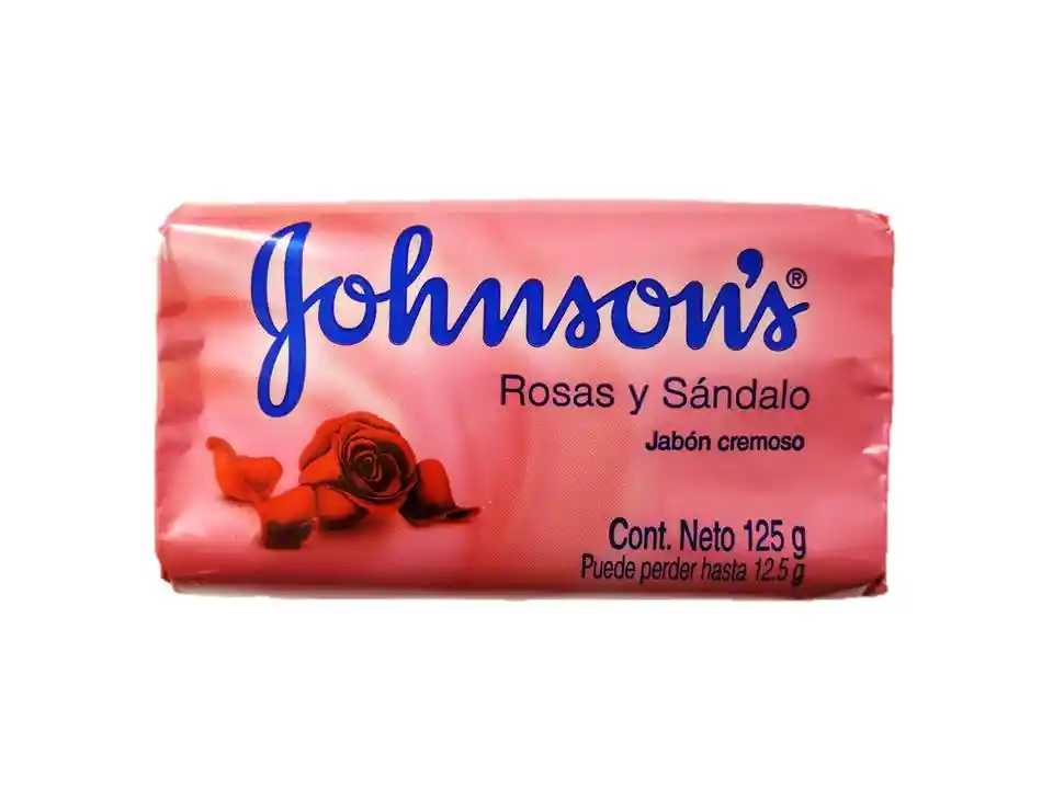 Johnsons Jabón Cremoso de Tocador Aroma a Rosas y Sándalo