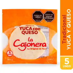 La Cajonera Arepa de Yuca Con Queso Tradicional