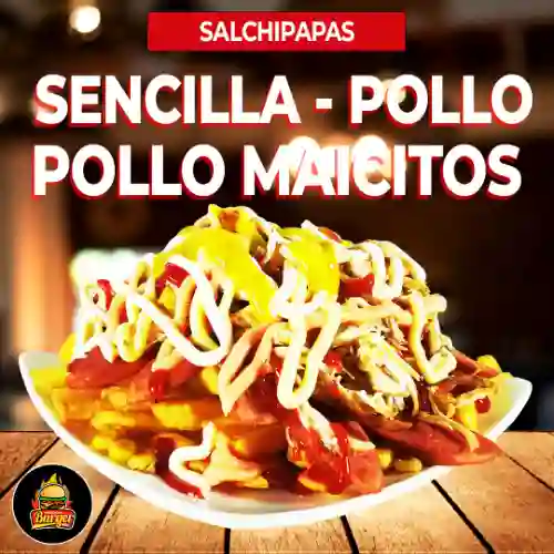 Salchipapa Sencilla