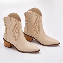 Botin Texsano Beige Jcrys-0324 Urb