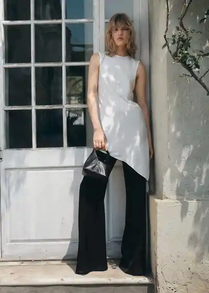 Bolso M Bernard Negro Talla 99 Mujer Mango