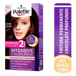 Palette Tinte Intensive Creme Permanente Chocolate 3-68