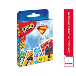 Uno Juego de Cartas Superman
