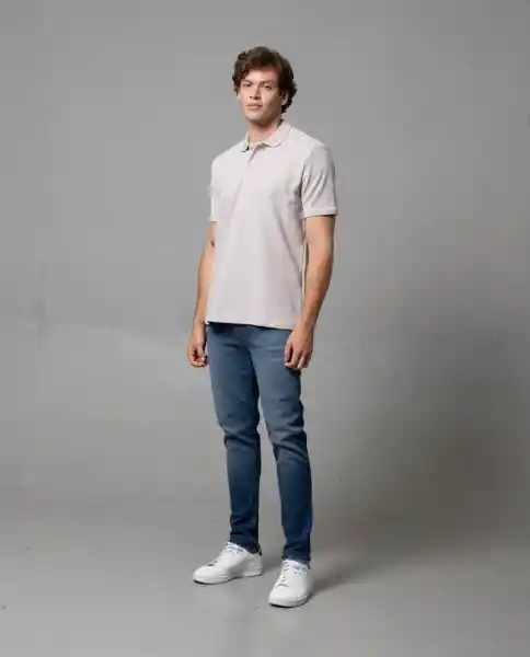 Camiseta Polo Hombre Crudo L 191G102_CRU154502 Rifle