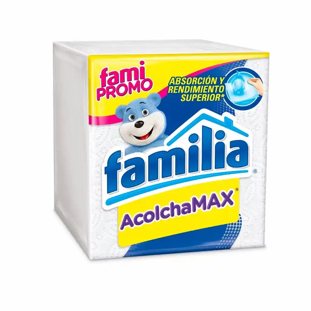 Familia servilletas blancas