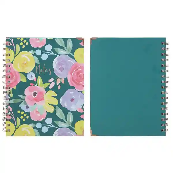 Merletto Cuaderno Rayado Argollado 80 Hojas