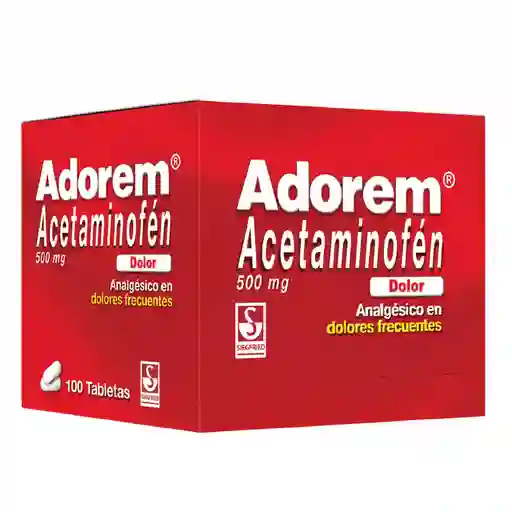 Adorem Acetaminofén (500 mg)