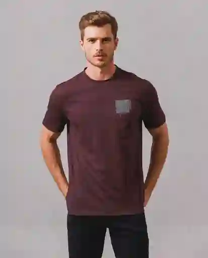 Camiseta Comfort Hombre Morado Ultraoscuro L RIFLE05889 Rifle