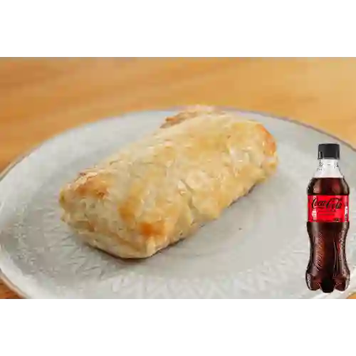 Combo Pastelito de Pollo + Coca Cola Sin Azúcar 400 ml
