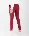 Pantalón Paris Rojo Syrah Ultra Oscuro Talla 12 Mujer Naf Naf