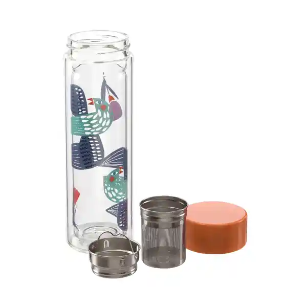 Botella Vidrio té Diseño 0003 Casaideas