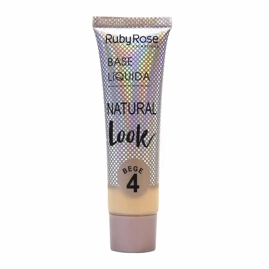 RUBY ROSE Base Liquida Natural Look Numero 4
