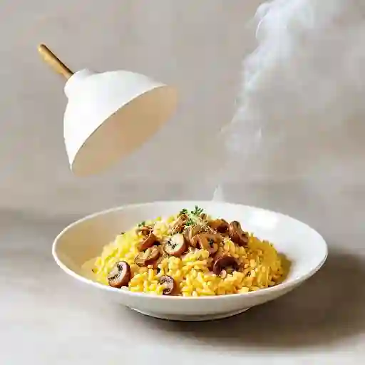 Risotto De Champinones Con Trufa