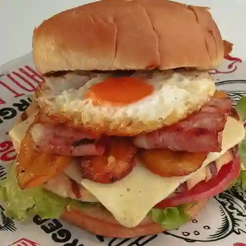 Hamburguesa Criolla de Pollo