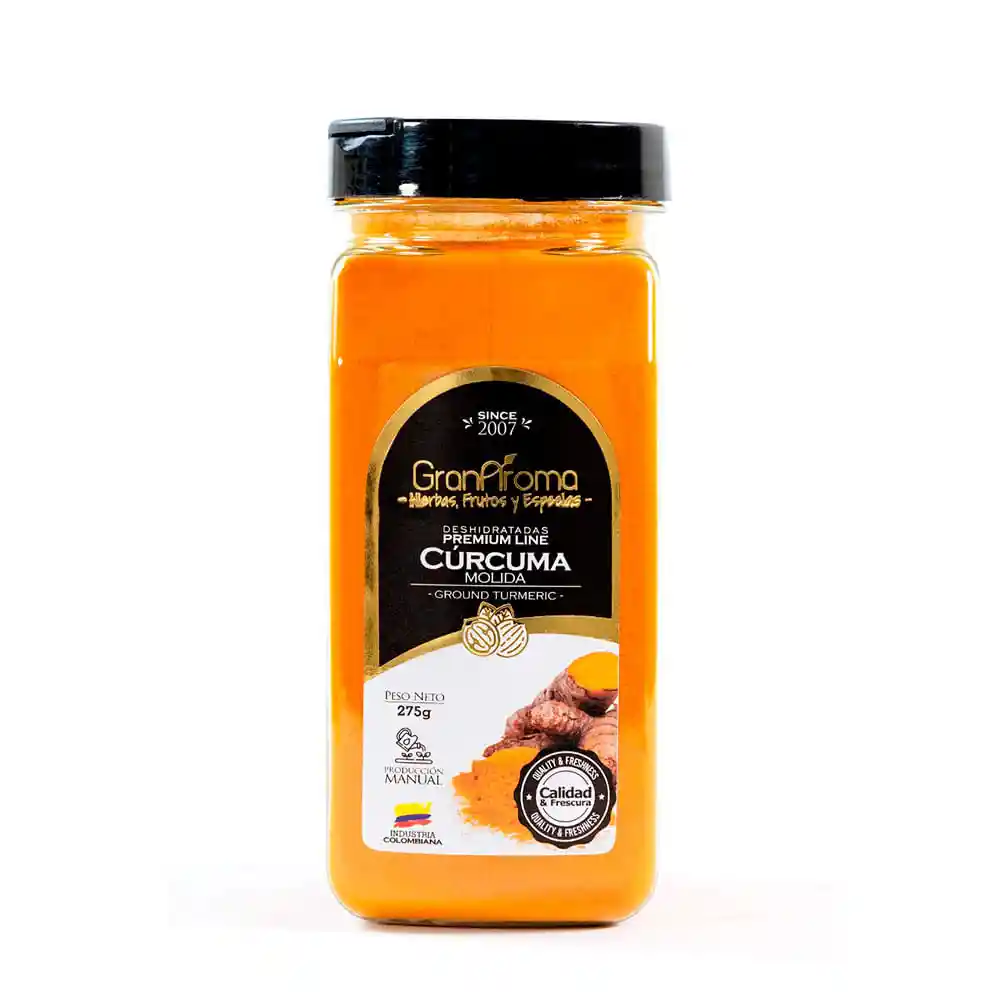 Gran Aroma Cúrcuma Molida Línea Premium