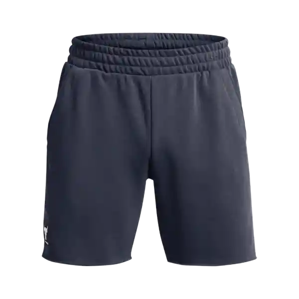 Under Armour Short Rock Hwt Terry Hombre Gris SM 1383186-044