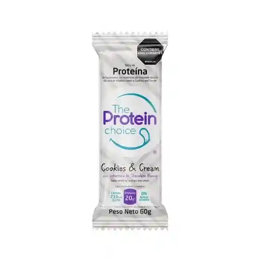 Barra Cookies And Cream - The Protein Choice