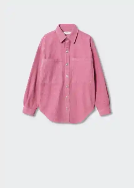 Sobrecamisa Pana Rosa Talla L Mujer Mango