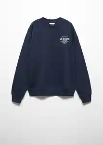 Buzo Sudadera Marais Navy Talla 19 Teen Niñas Mango