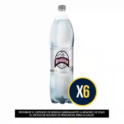 Pack X6 Soda Bretaña 1.5 Lt