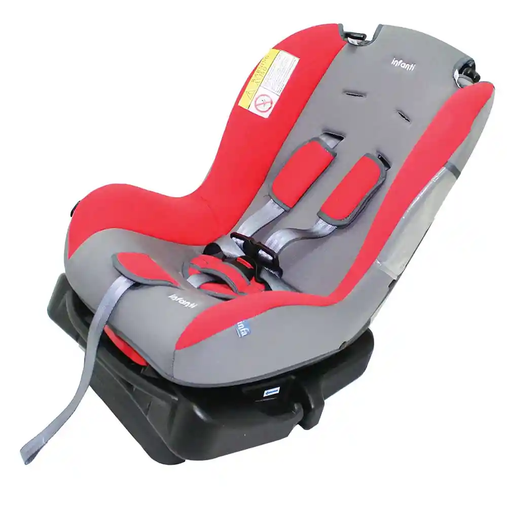 Silla Para Carro - V2b - Dark - Grey/red - Baby Universe