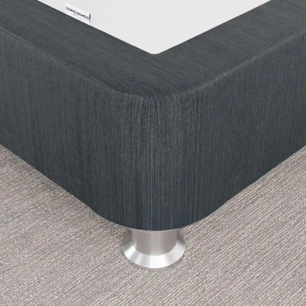 Sommier Essencial Gris 160x0.95 Comodisimos Esegf6004pme14