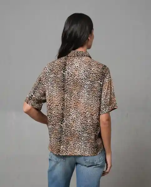 Camisa Mujer Beige S 213G025_BEI161010 Rifle